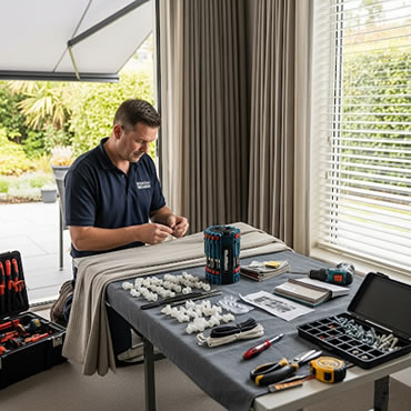 Reparación de cortinas roller